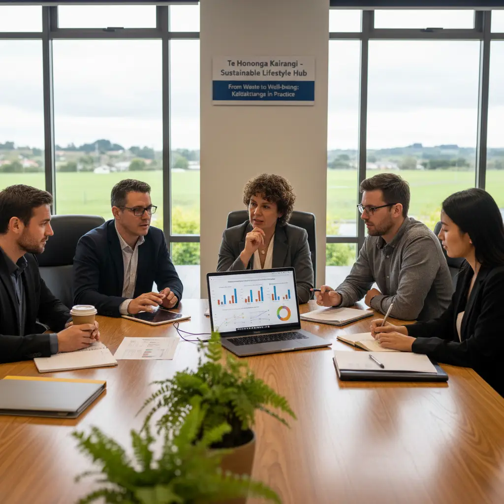 University team developing sustainable procurement policies for waste reduction