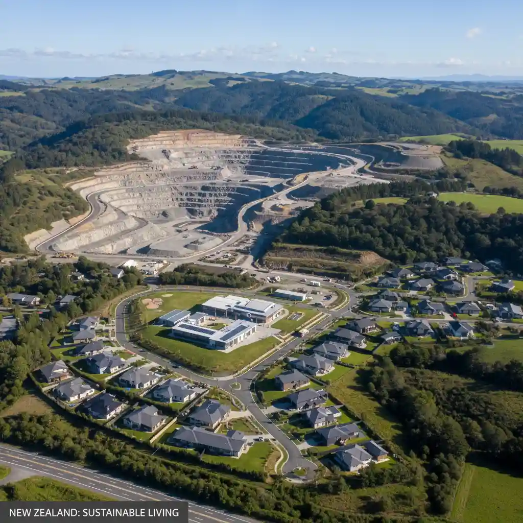 Mining infrastructure benefiting local towns