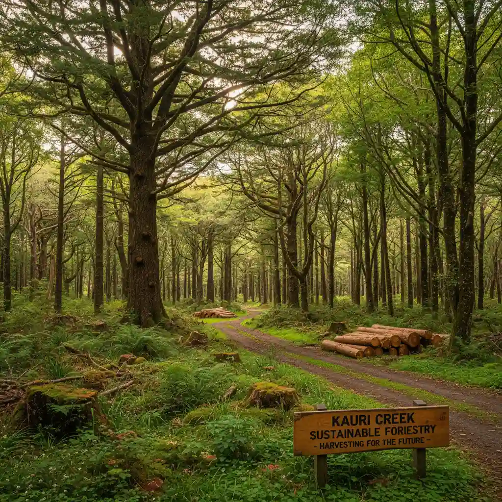 Sustainable forest management in New Zealand