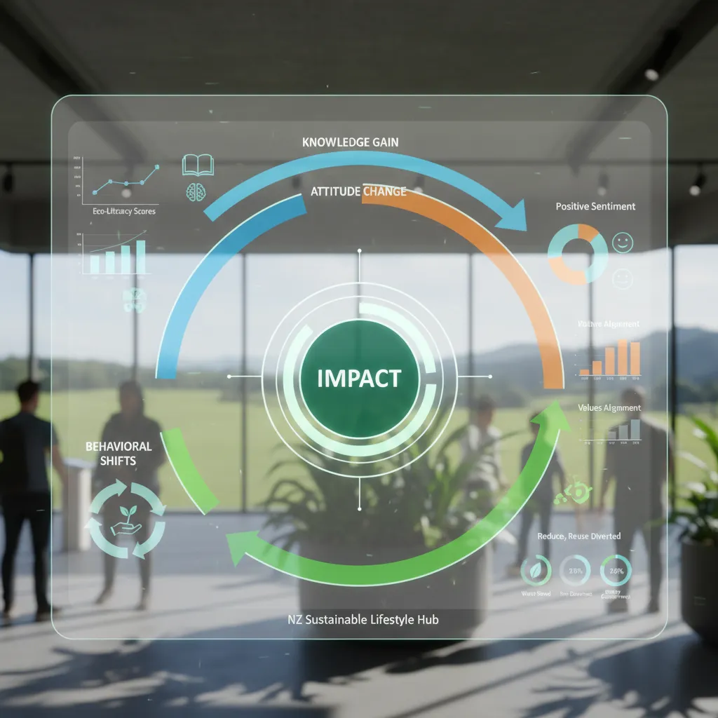 Infographic on metrics for environmental education success