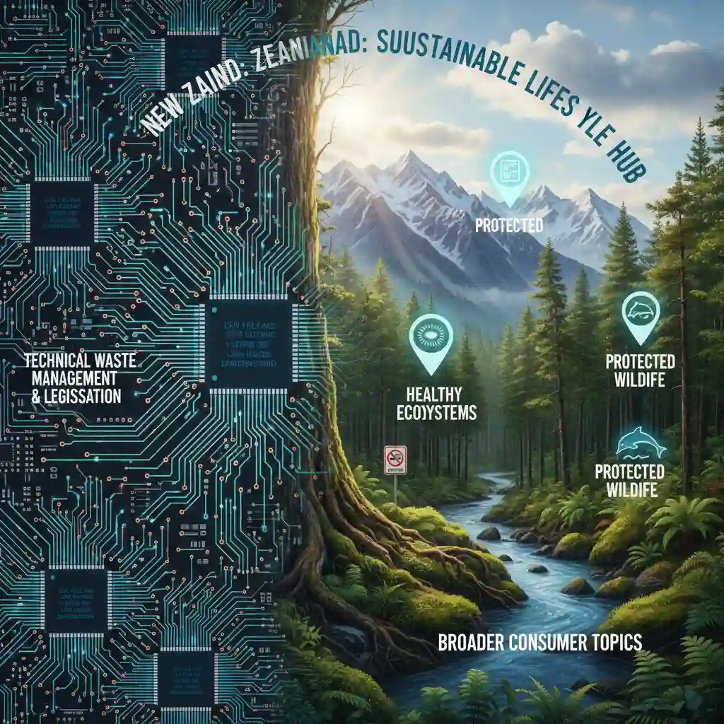 Infographic on AI and remote sensing for New Zealand conservation