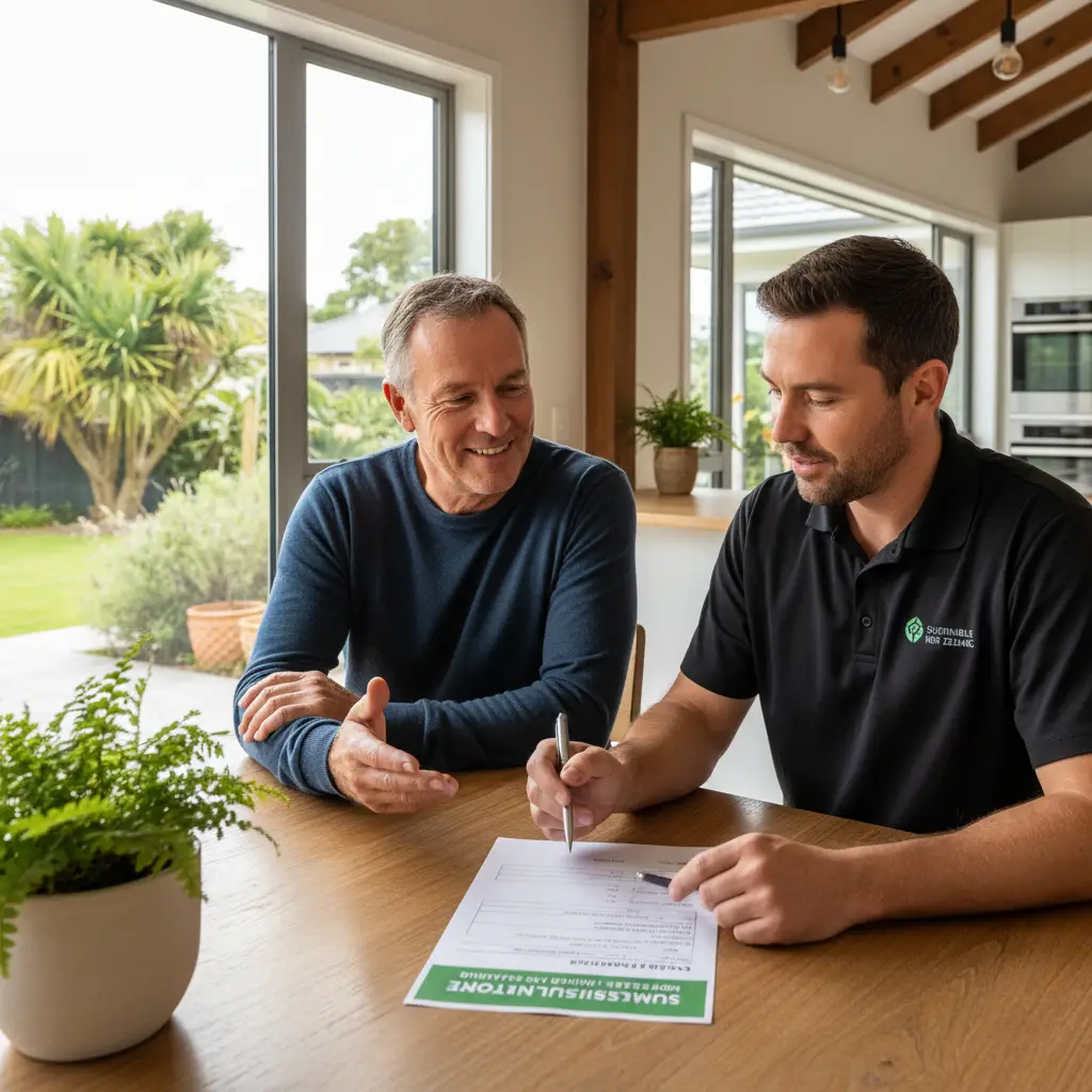 Reviewing Warmer Kiwi Homes grant quote for heating and insulation