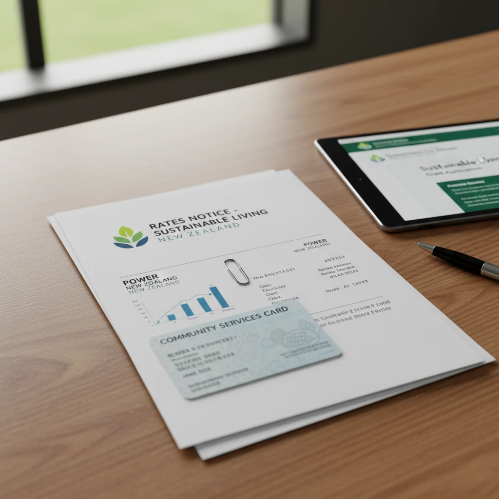 Essential documents for Warmer Kiwi Homes grant application