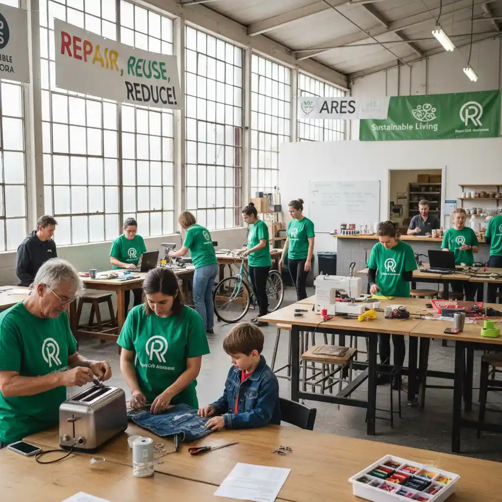 New Zealand repair cafe preventing waste