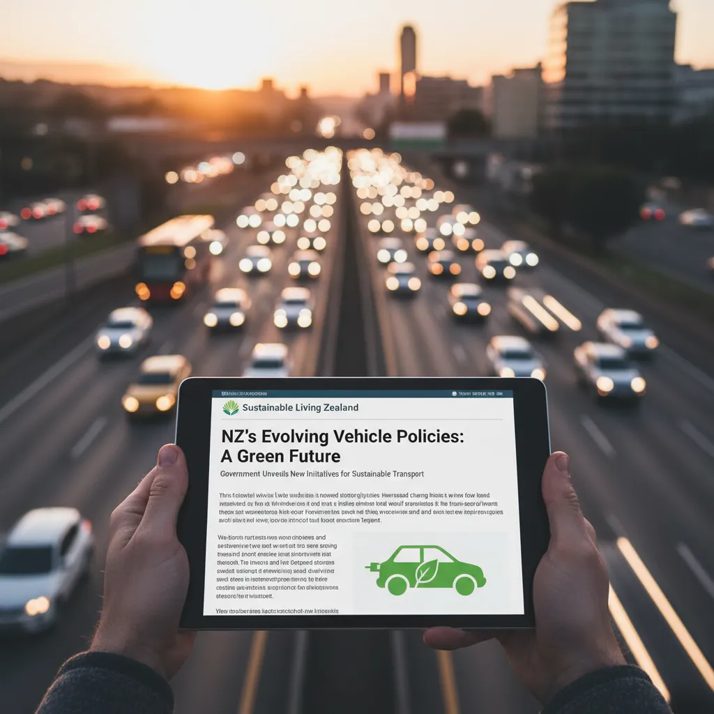 Updates on clean car discount and New Zealand transport policy