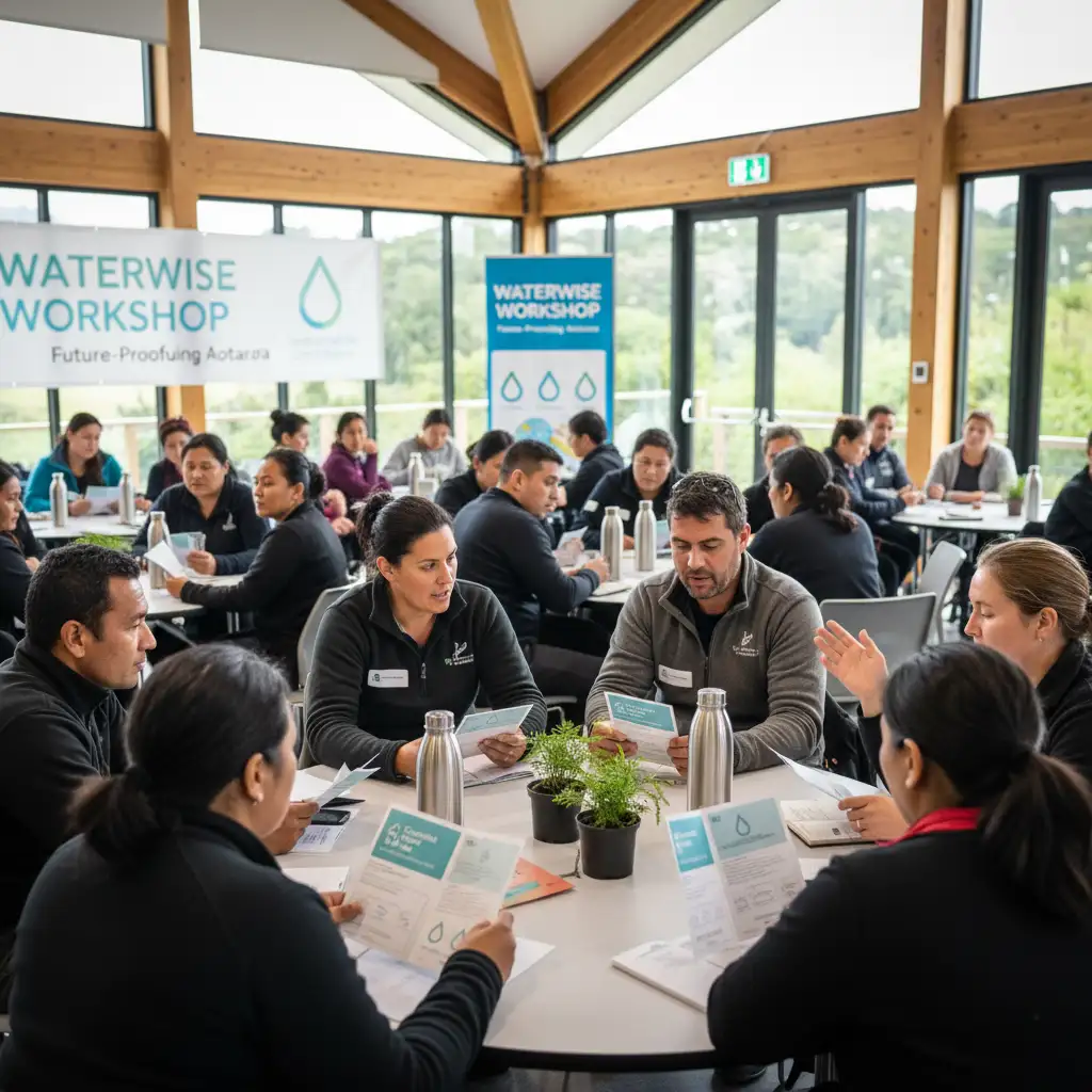 Community engagement on water conservation NZ initiatives