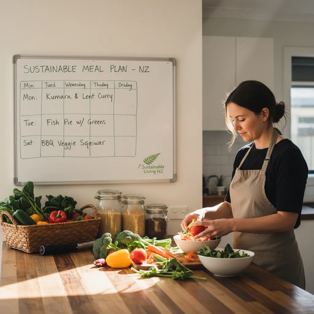 Reducing food waste for financial savings in a New Zealand kitchen