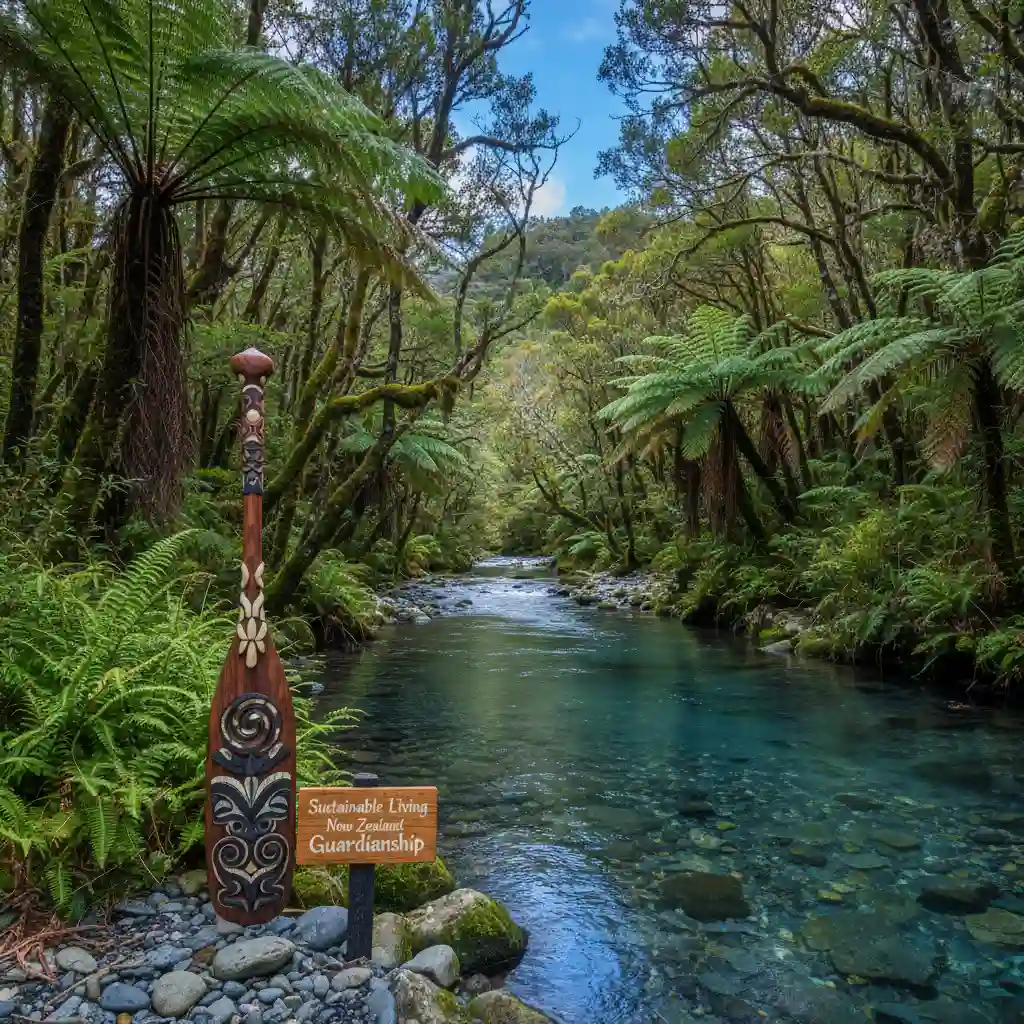 Pristine Wai Māori (freshwater) indicating successful indigenous water management and māori conservation efforts.