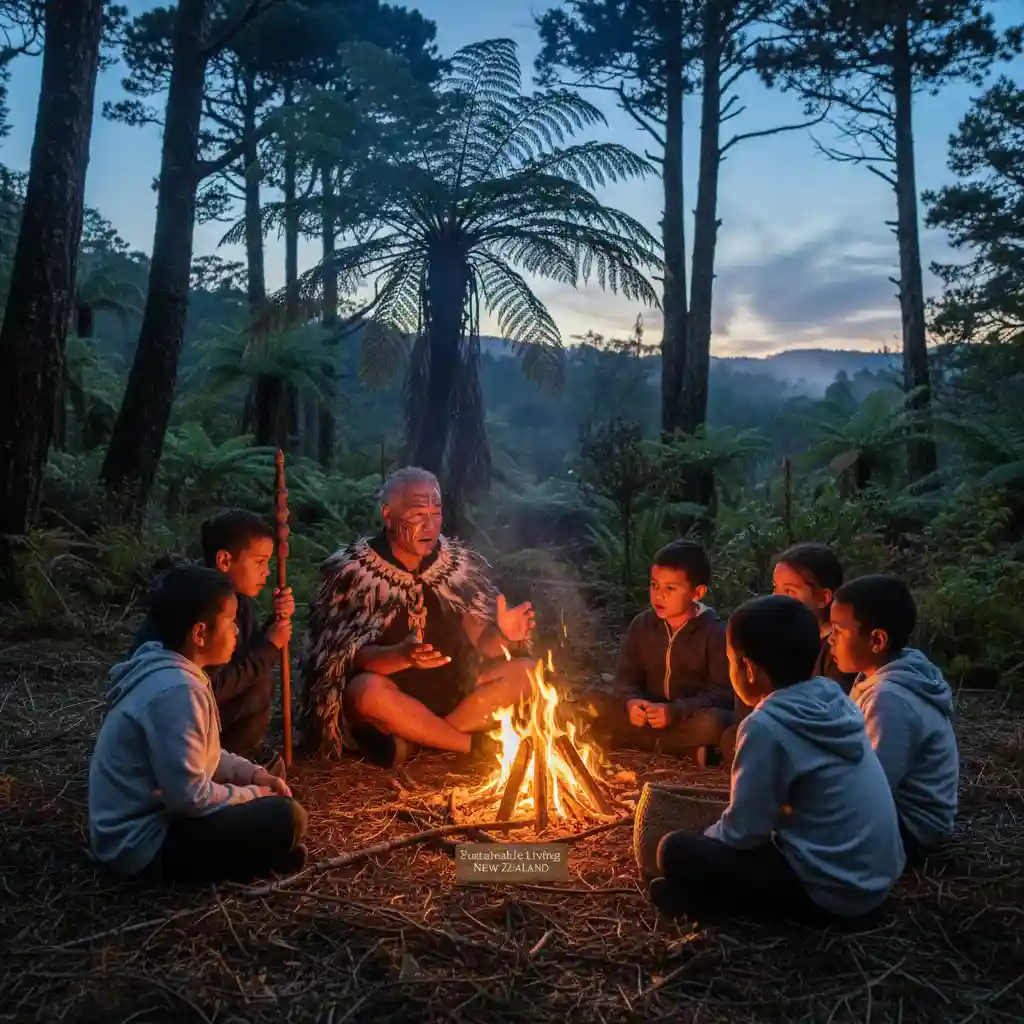 Māori oral traditions teaching environmental stewardship
