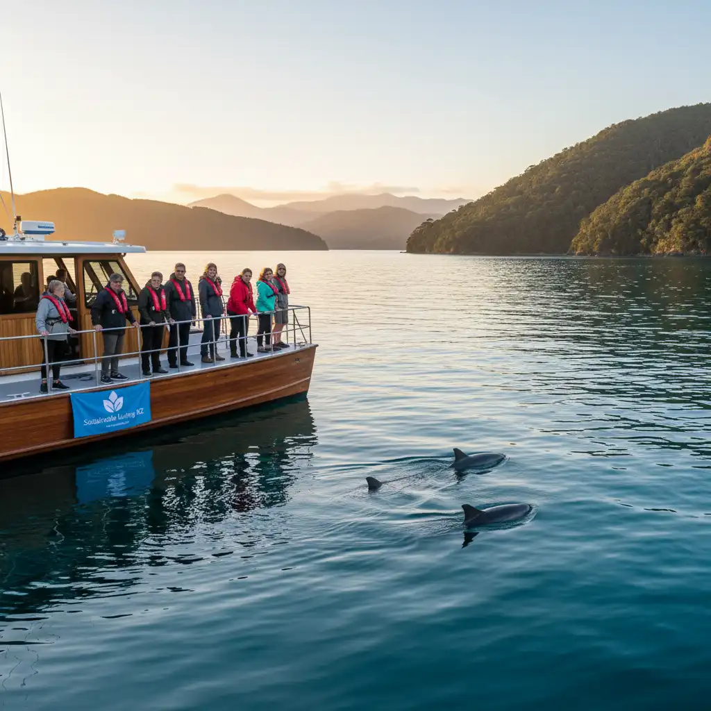 Responsible dolphin watching in New Zealand