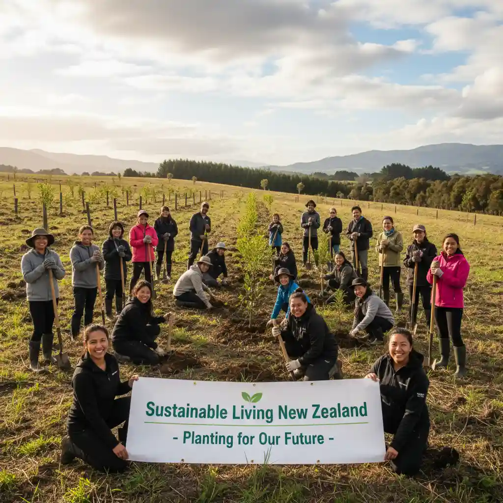 New Zealanders working together on climate action and green policies
