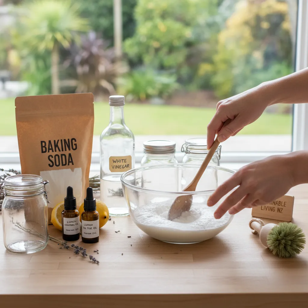 DIY natural cleaning products for sustainable living NZ