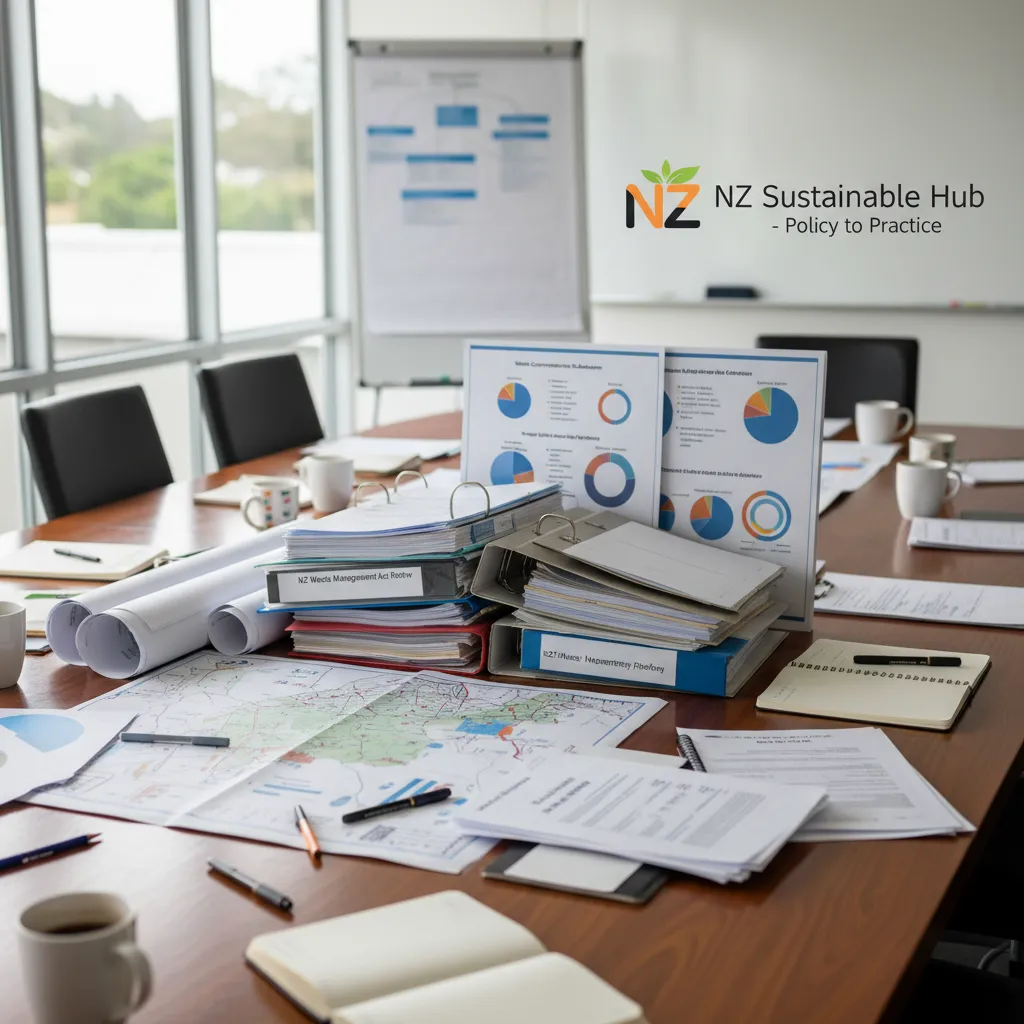 Local councils waste policy documents and strategic planning