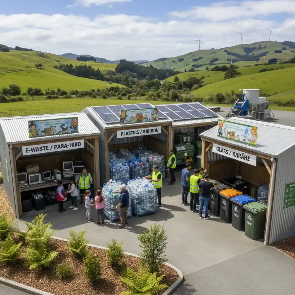 New Zealand's product stewardship initiatives for recycling e-waste and tyres