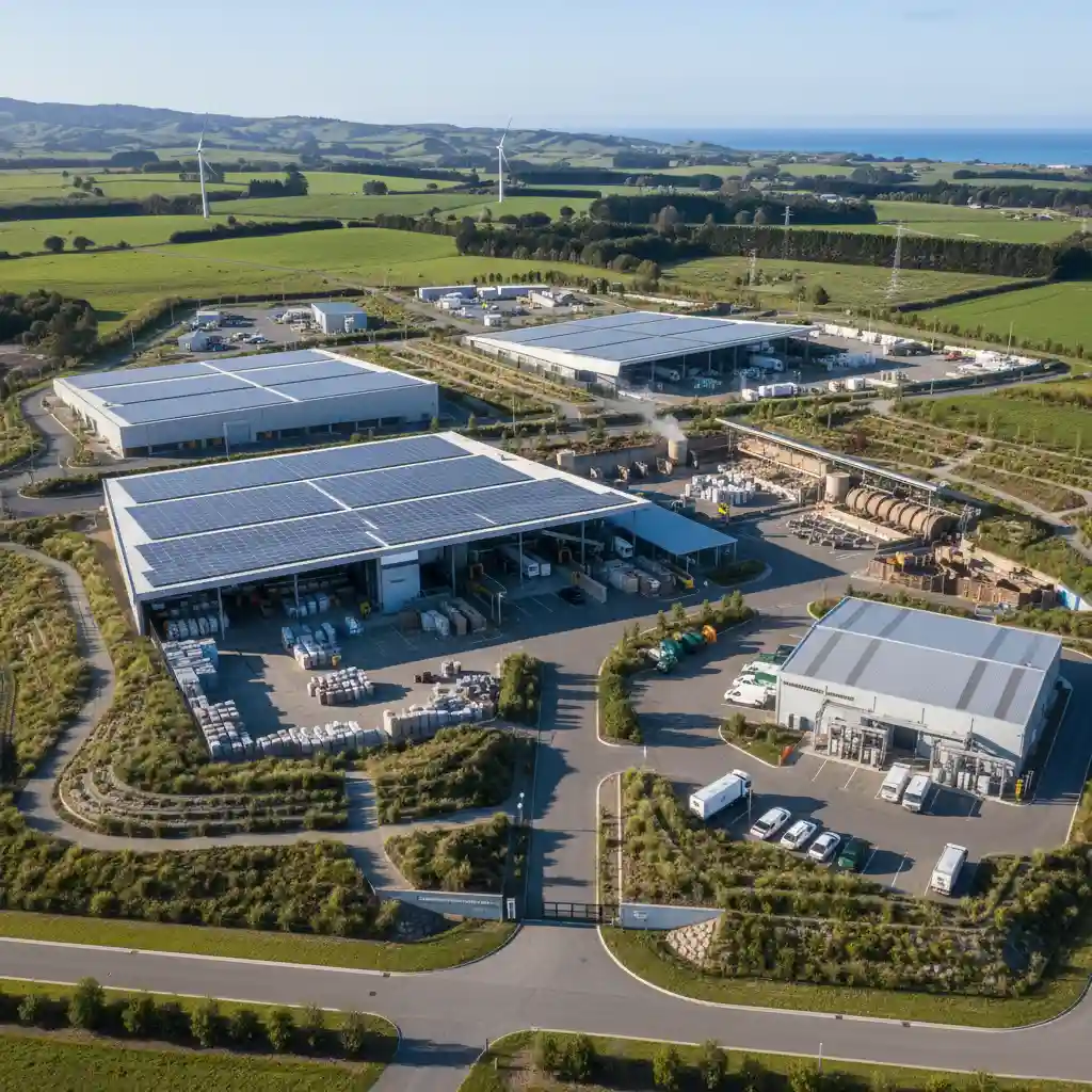Sustainable hazardous waste management facility in New Zealand