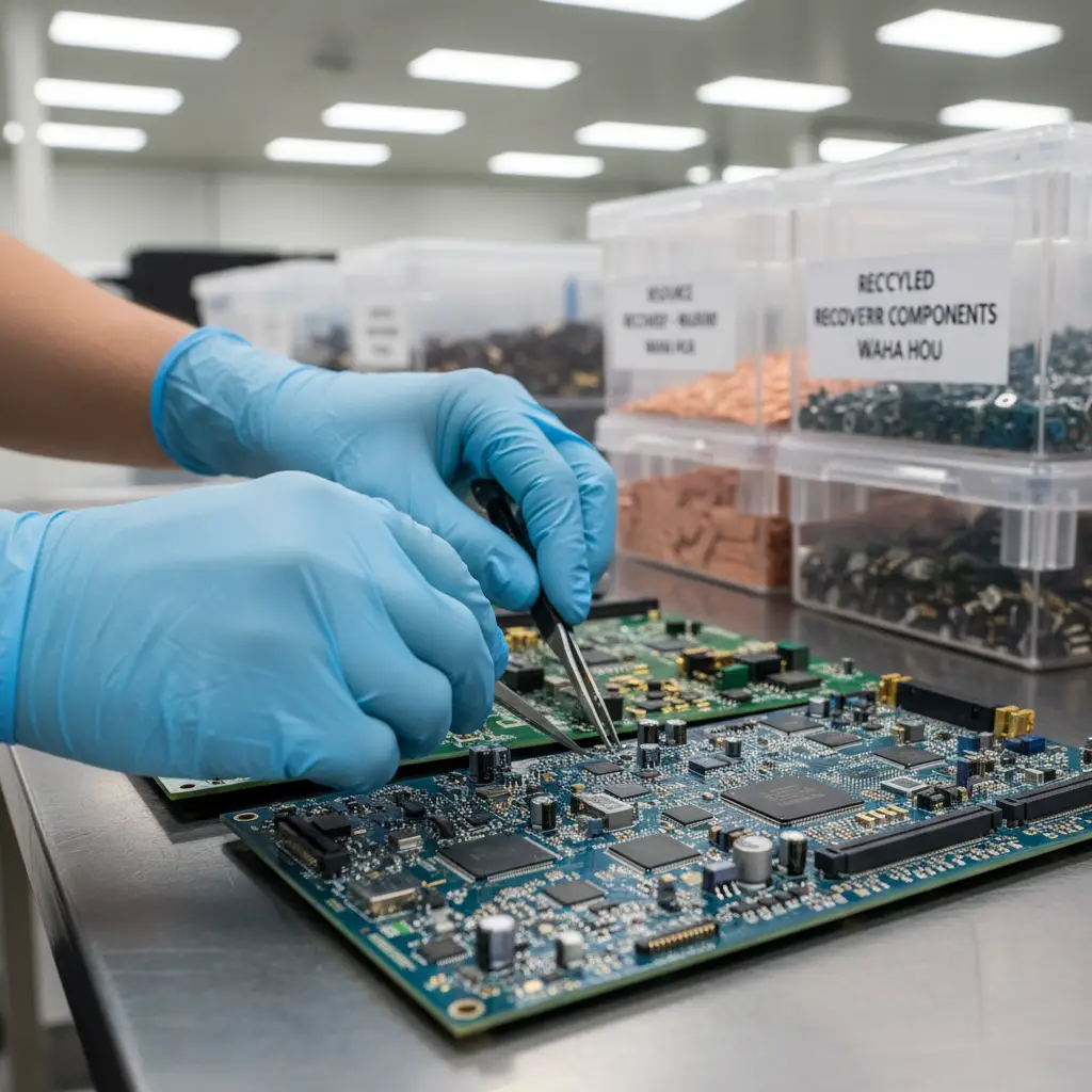 Advanced e-waste recycling processes in New Zealand