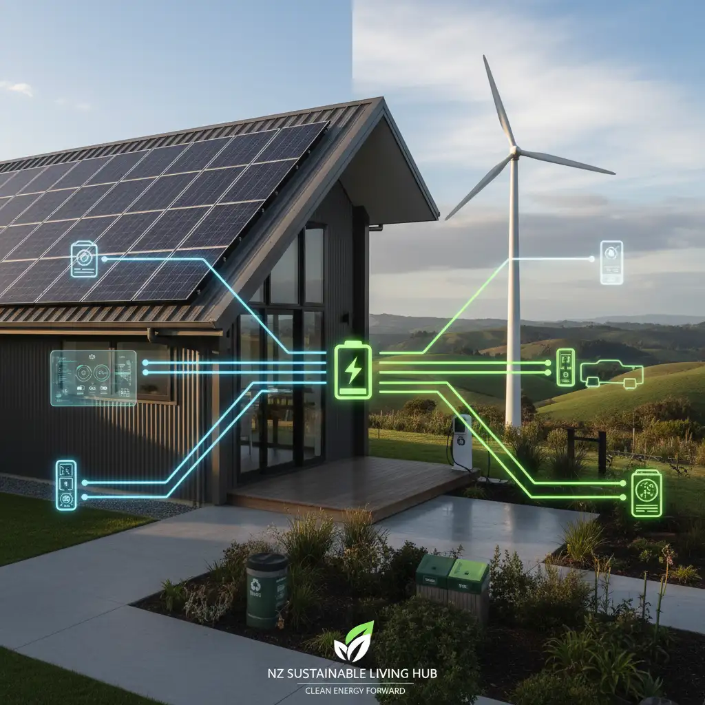 Solar and wind hybrid energy solutions for homes