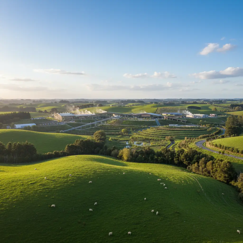 New Zealand circular economy landscape with sustainable waste solutions