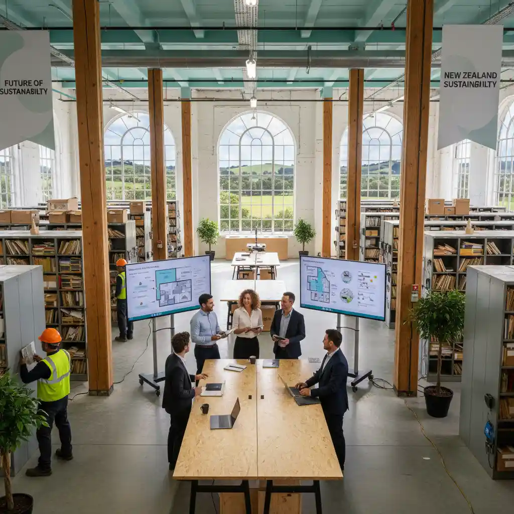 Office space transformation after going paperless