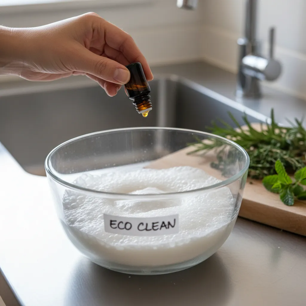 DIY cost-effective green cleaning supplies for home