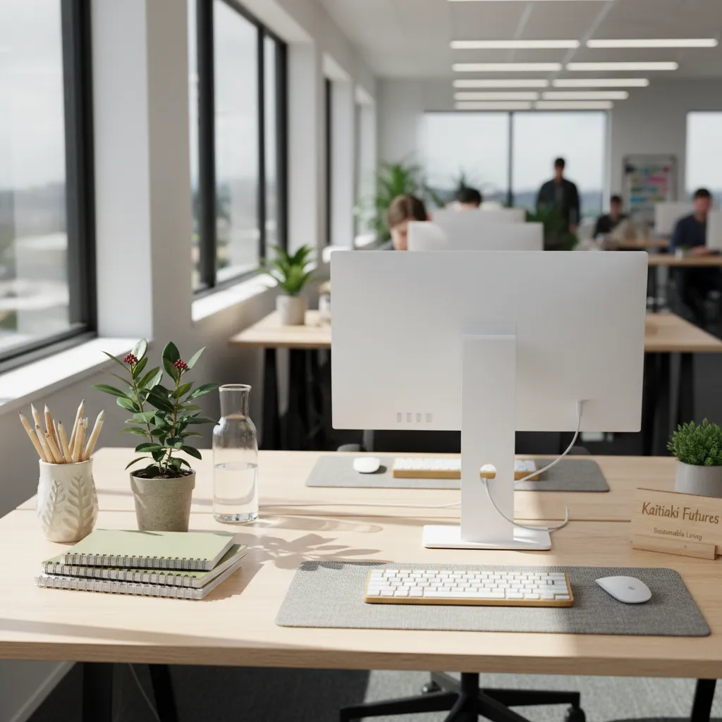 Sustainable office supplies with essential certifications