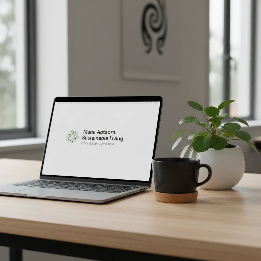 Modern paperless desk setup promoting efficiency and sustainability