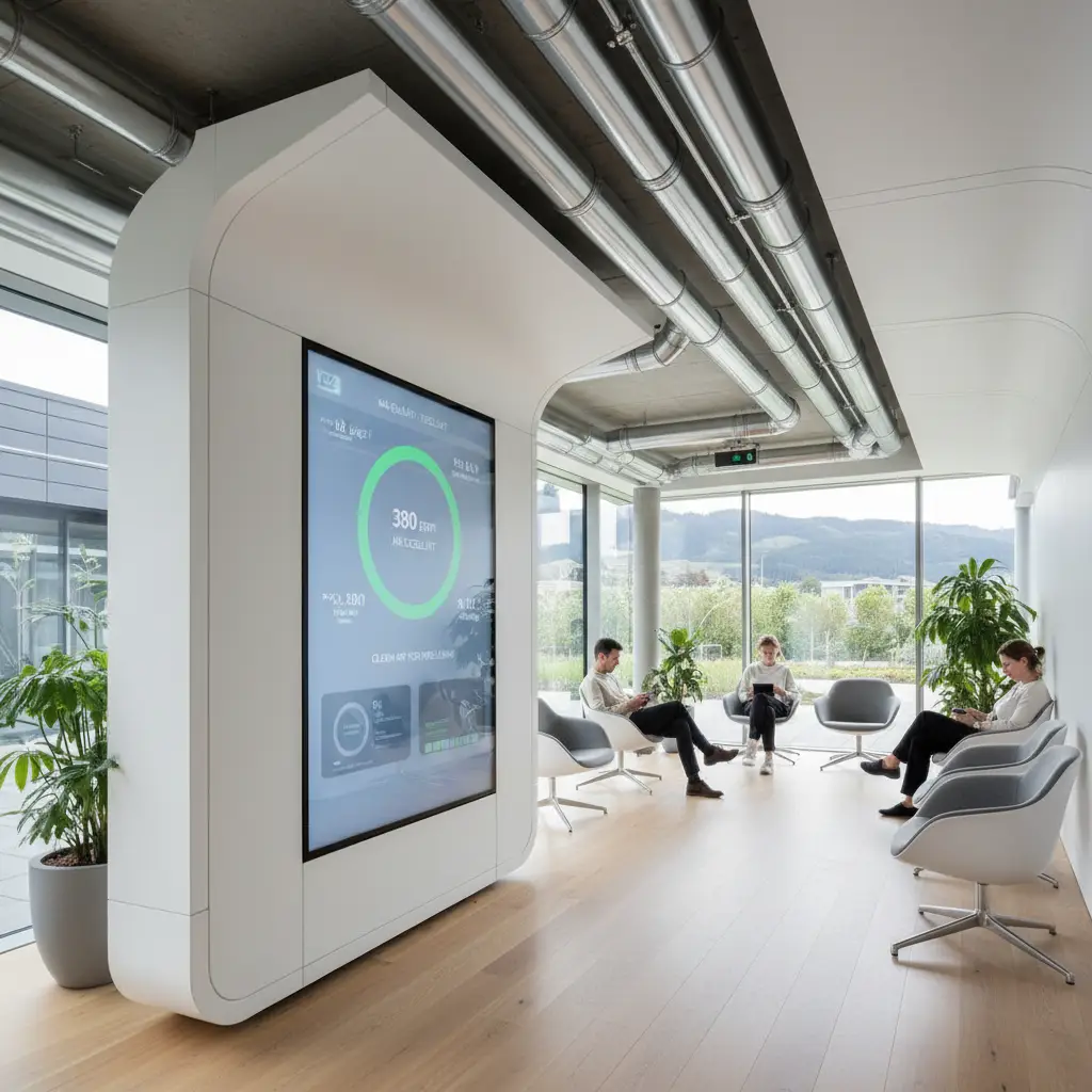 Advanced air purification system ensuring clean eco-friendly indoor air quality