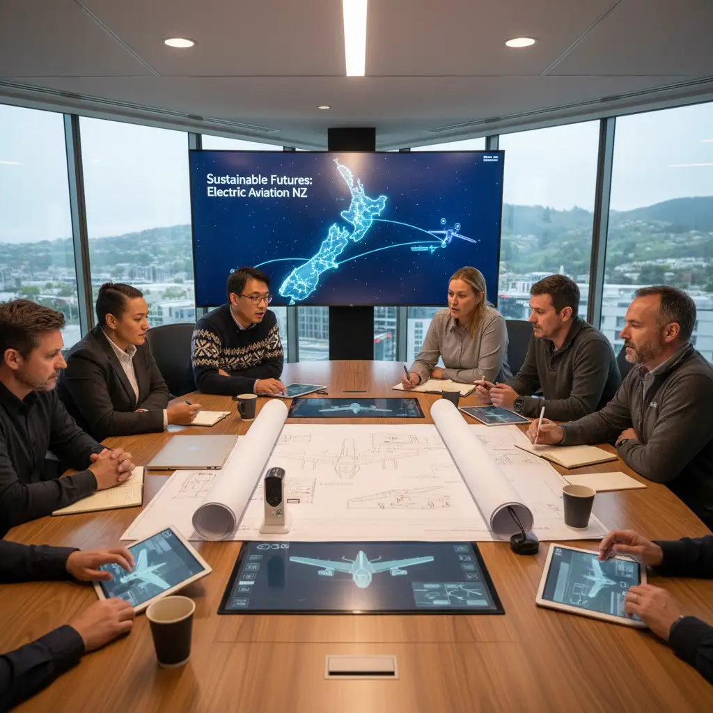 Collaboration for electric aviation policy and infrastructure development