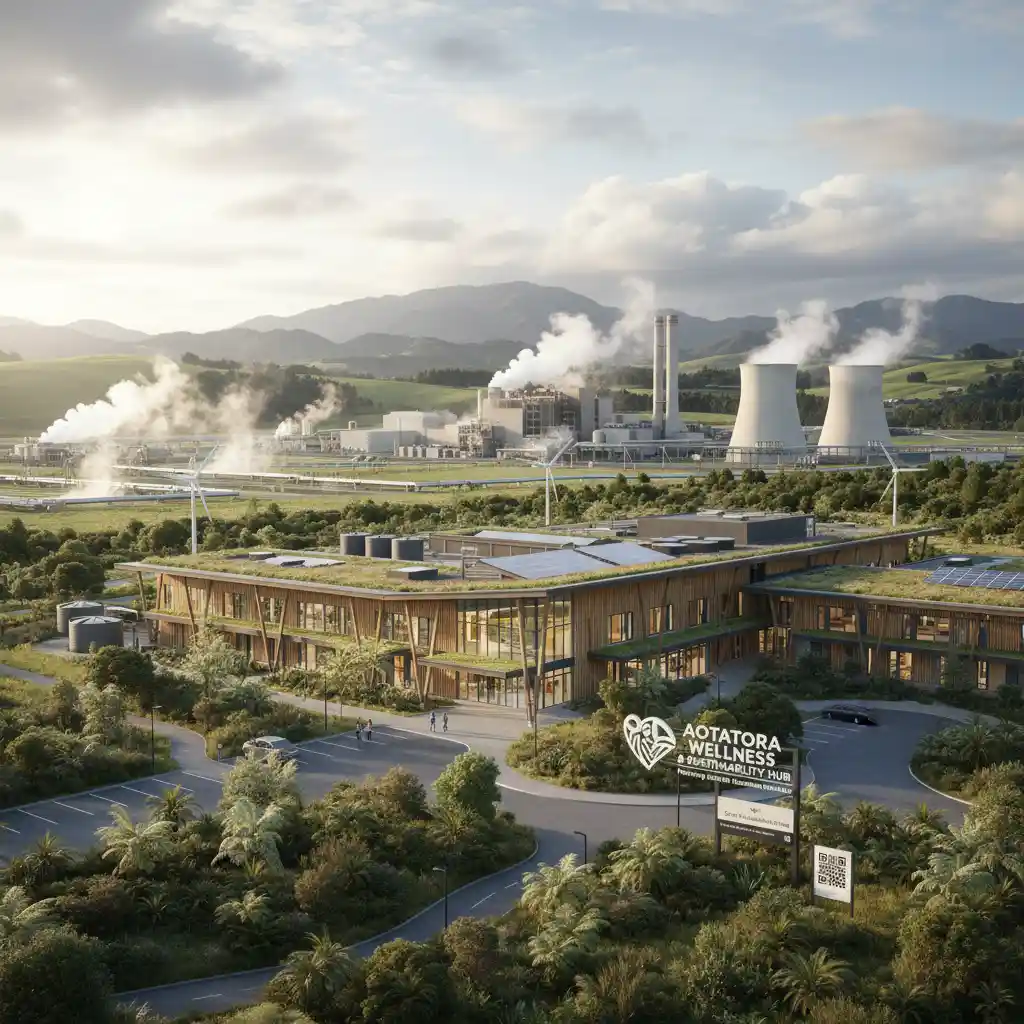 New Zealand hospital with geothermal power