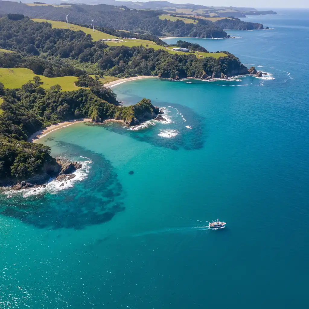 New Zealand's marine ecosystem and fishing waters