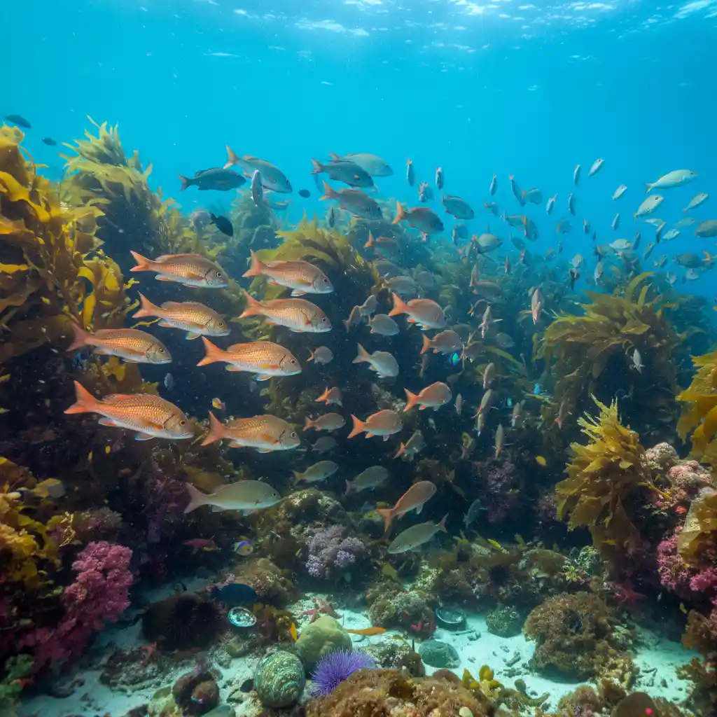Diverse New Zealand marine life and biodiversity
