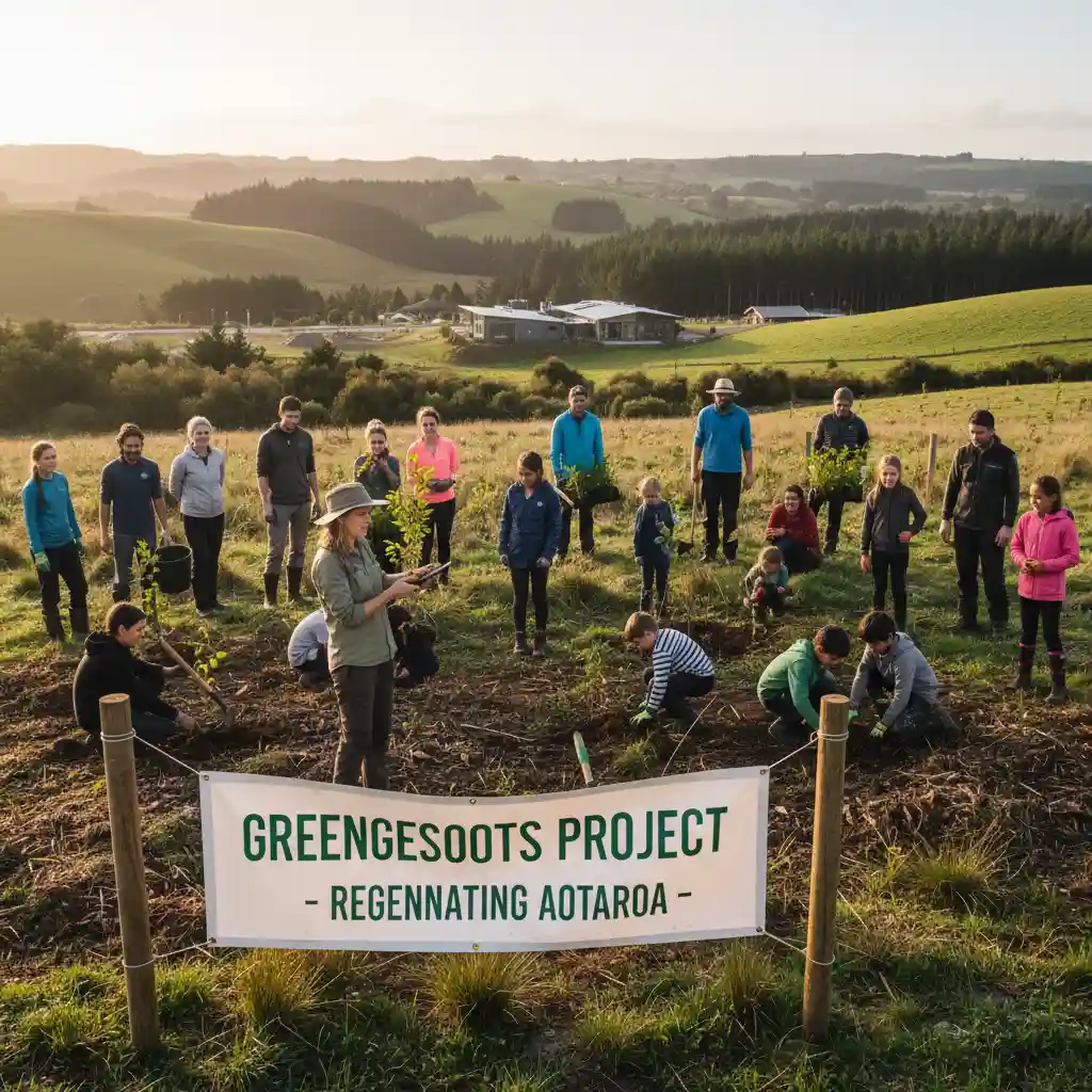 Community volunteers contributing to biodiversity conservation efforts
