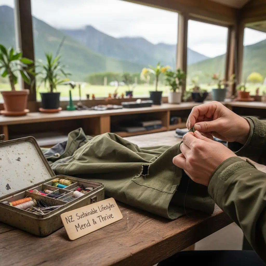 Repairing outdoor gear to extend its lifespan