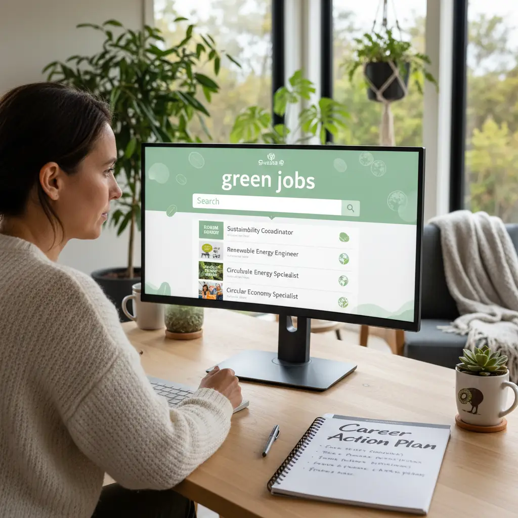 Planning essential skills and training for a green economy career