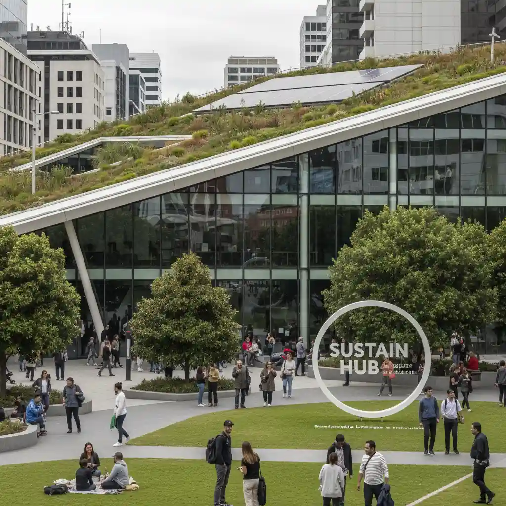 Green building and sustainable architecture in New Zealand urban landscape