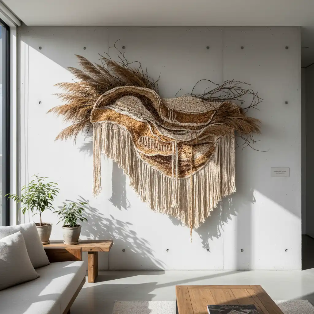 Finished eco-friendly craft from natural materials