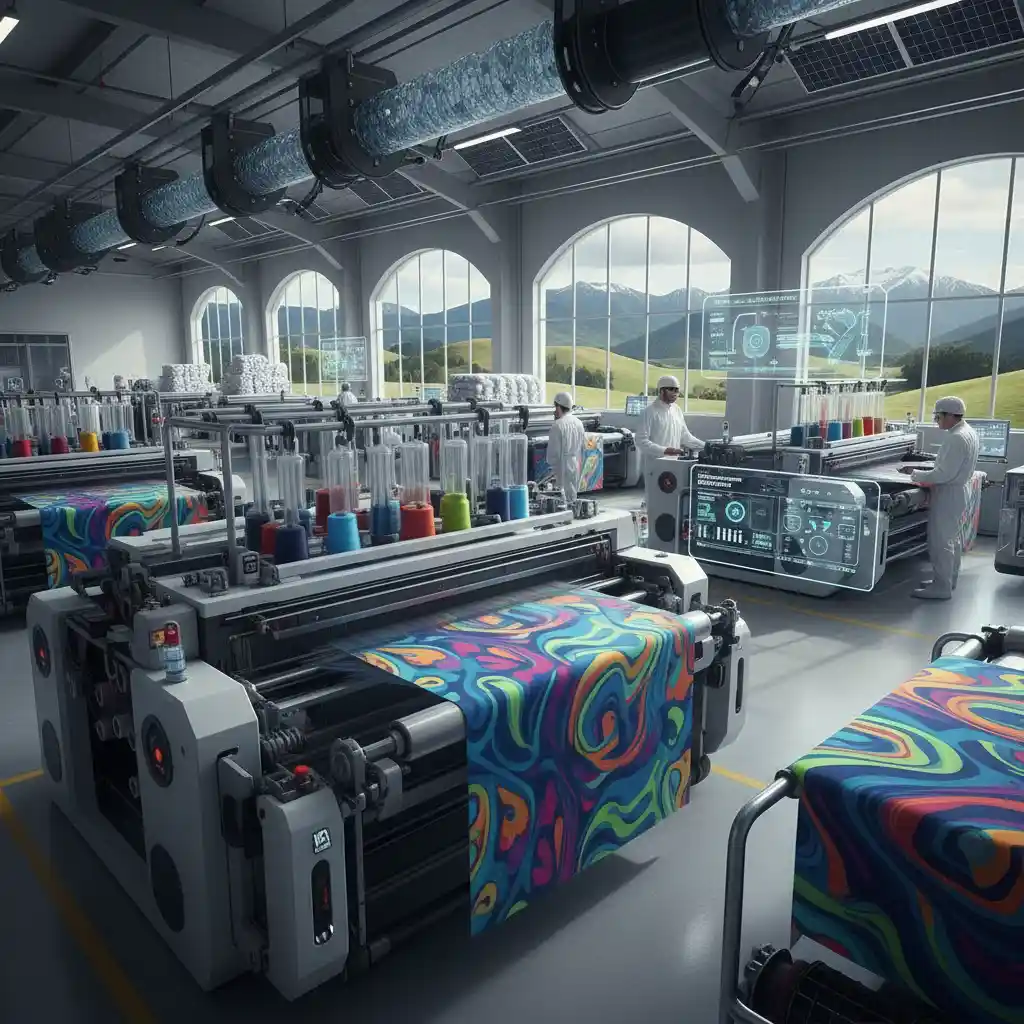 Sustainable textile manufacturing process