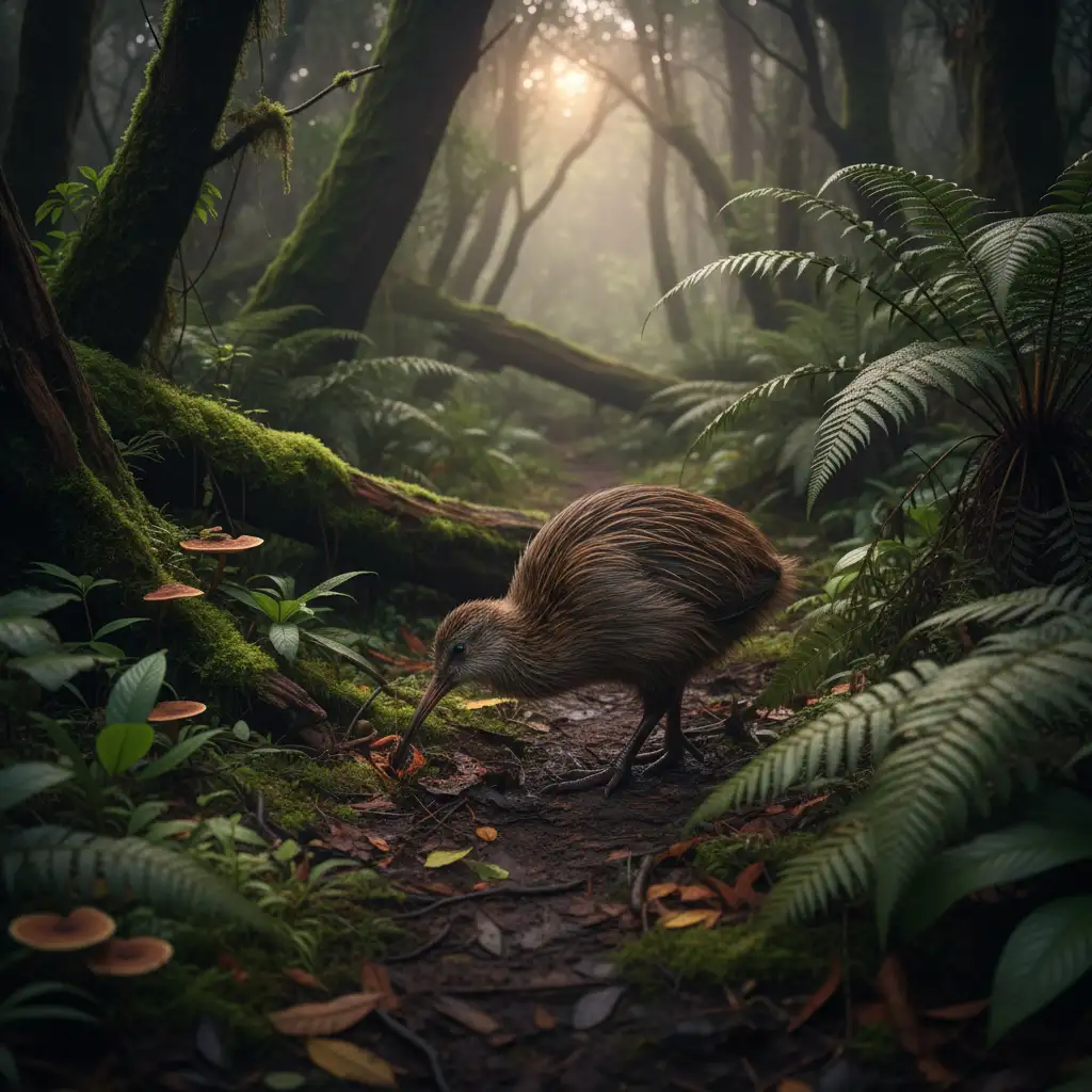 Ethical kiwi bird watching New Zealand