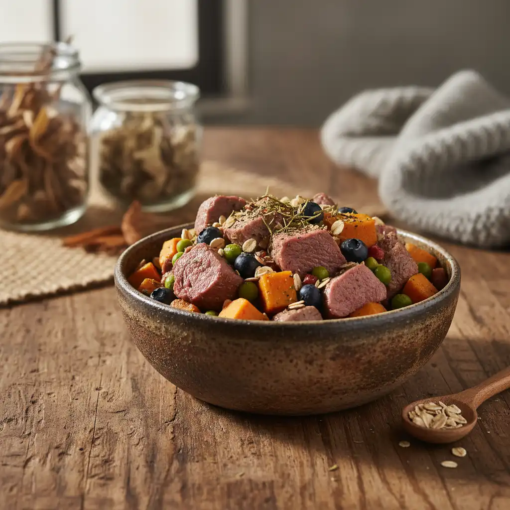 Nutritious and natural sustainable pet food ingredients