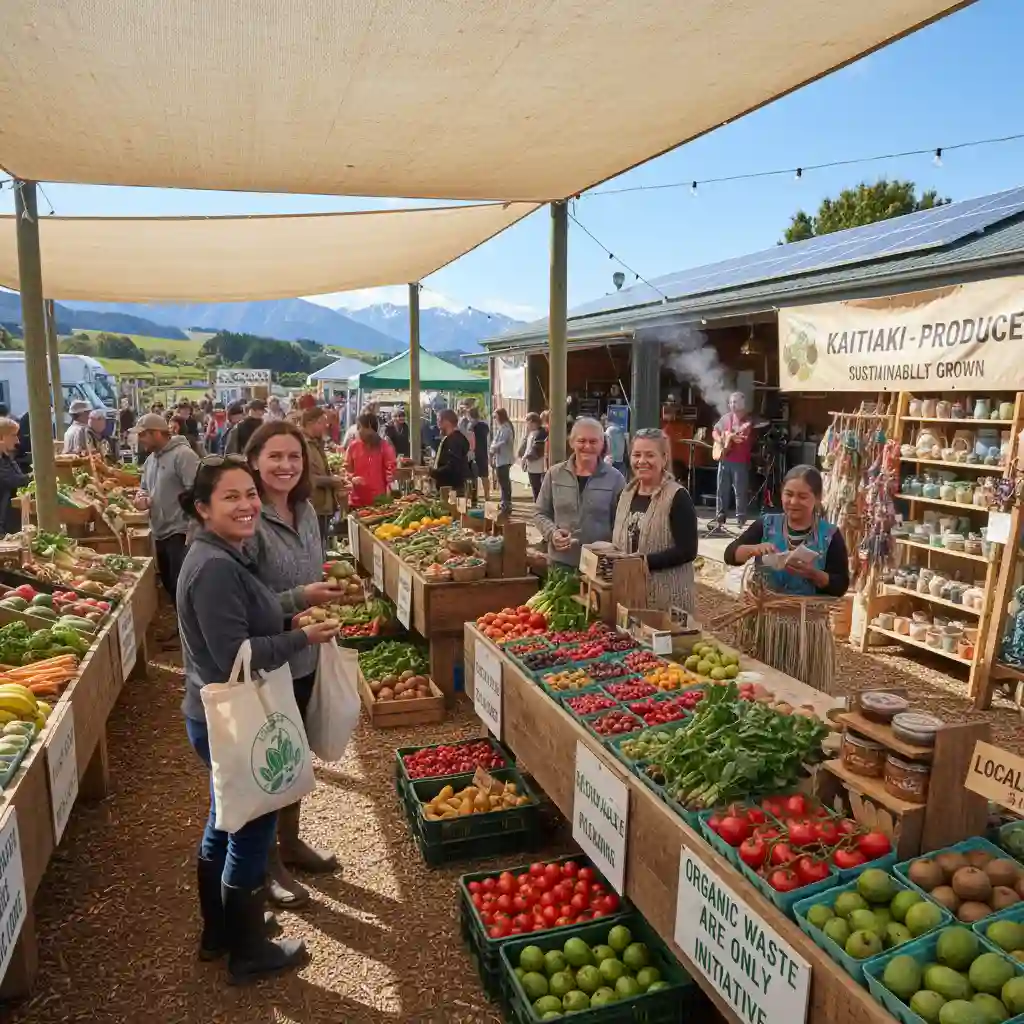 Farmers market boosting local economies with eco-friendly products
