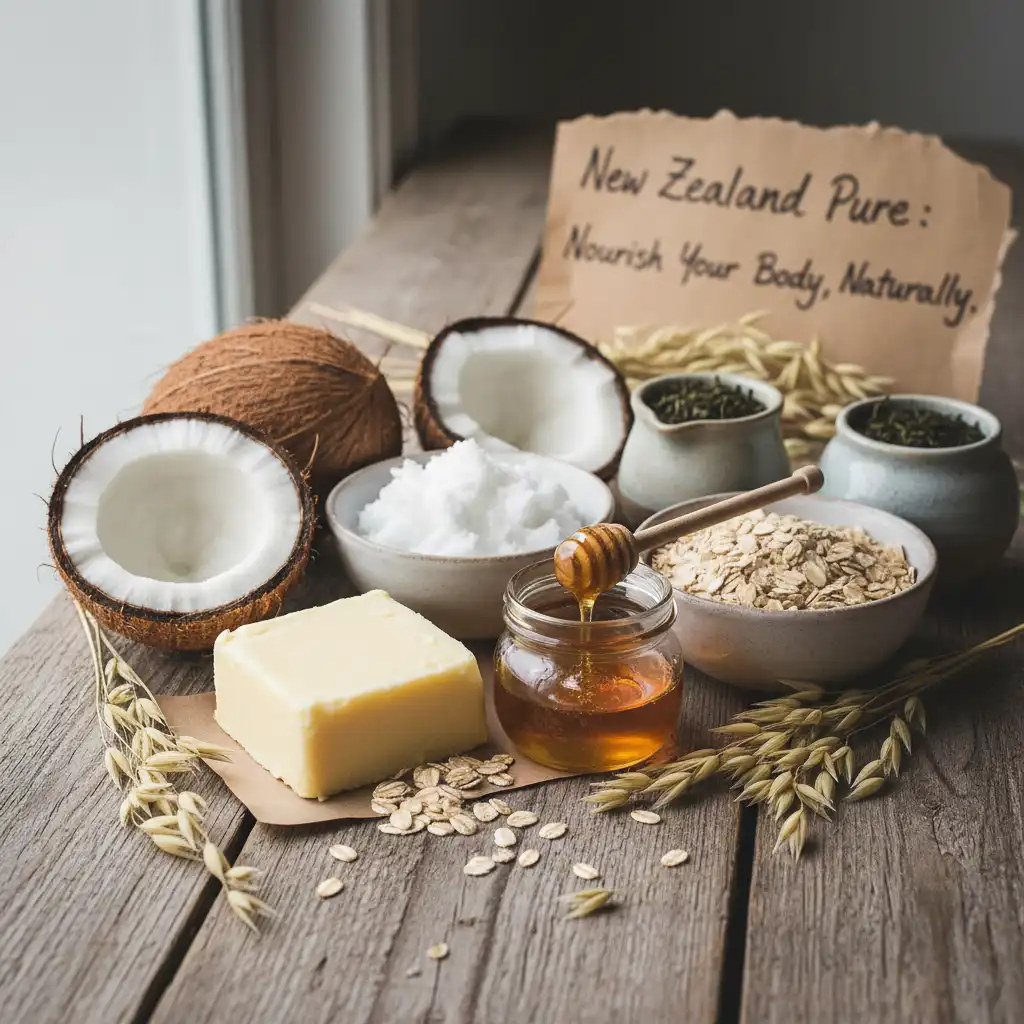 Natural ingredients for eco-friendly baby skincare