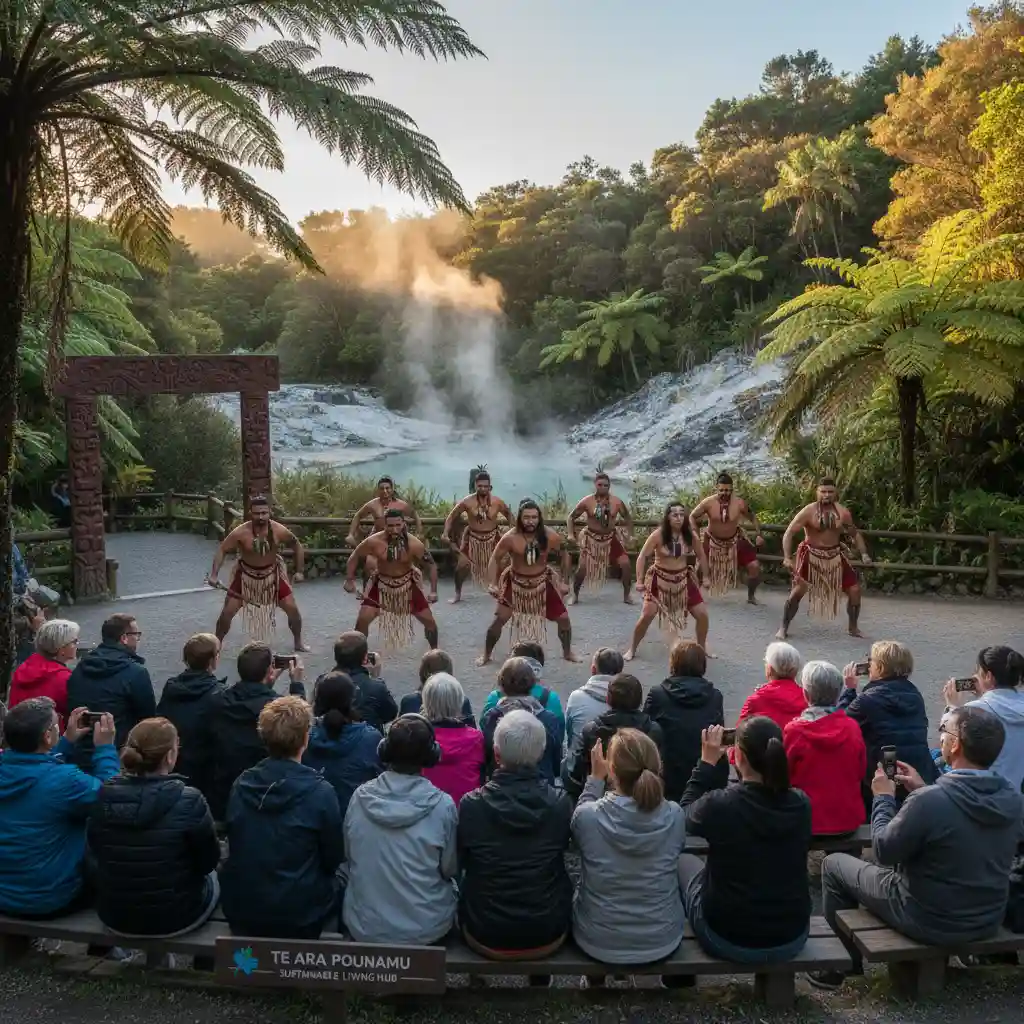 Māori cultural performance through Community-Based Tourism