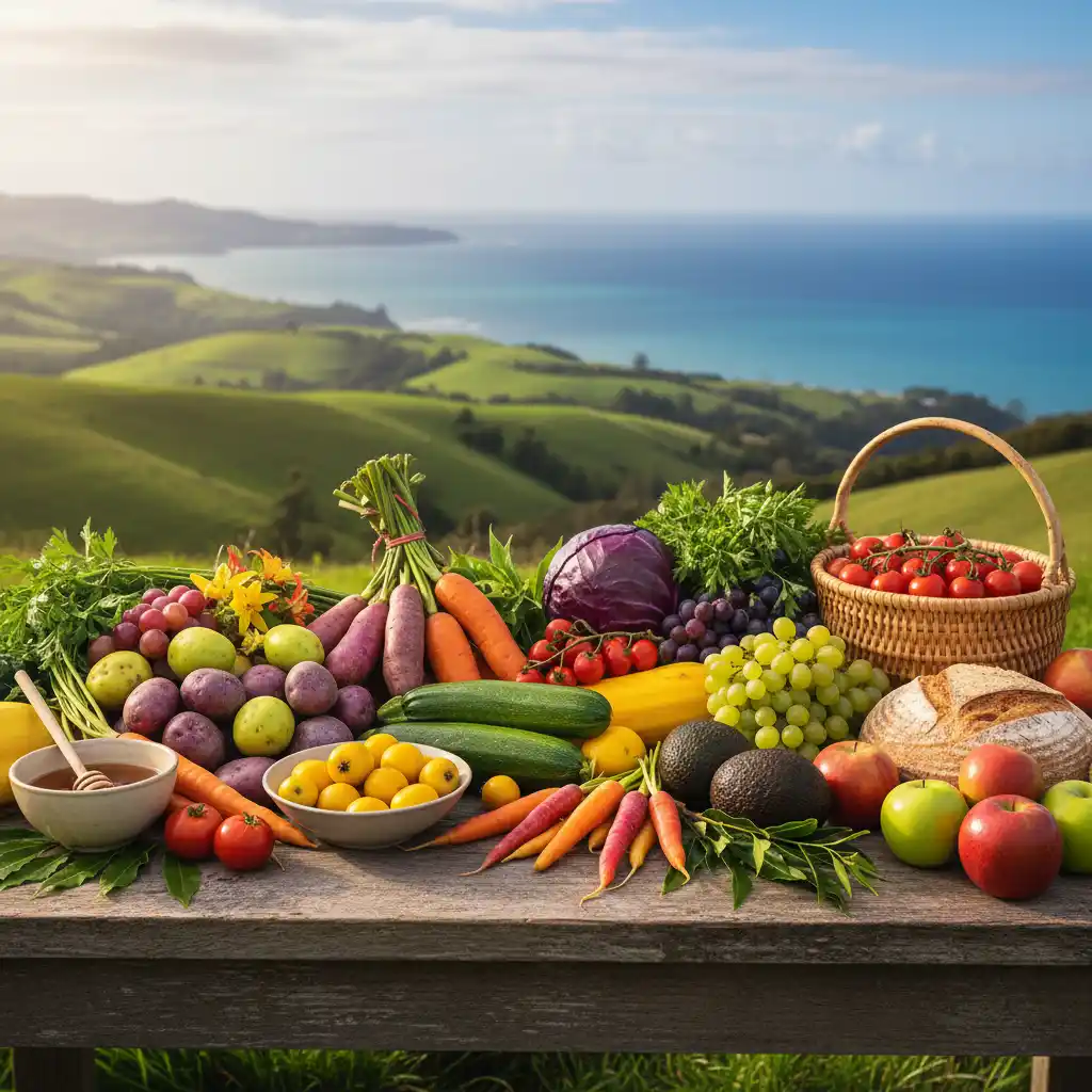 Fresh, seasonal New Zealand produce for sustainable eating