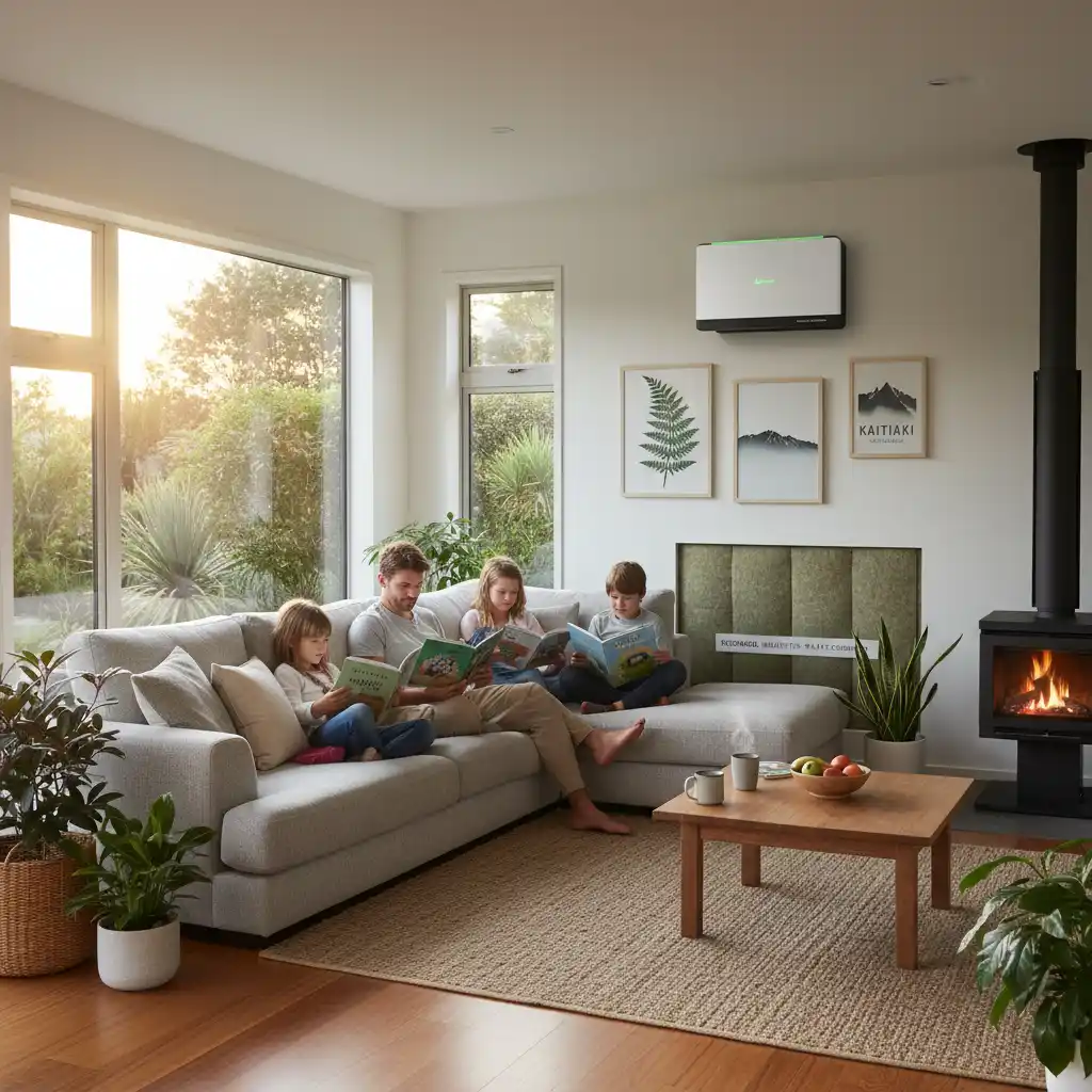Comfortable and energy-efficient New Zealand home interior