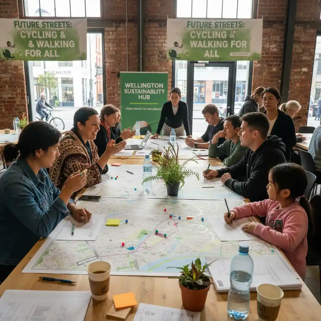 Community engagement workshop for equitable active transport planning