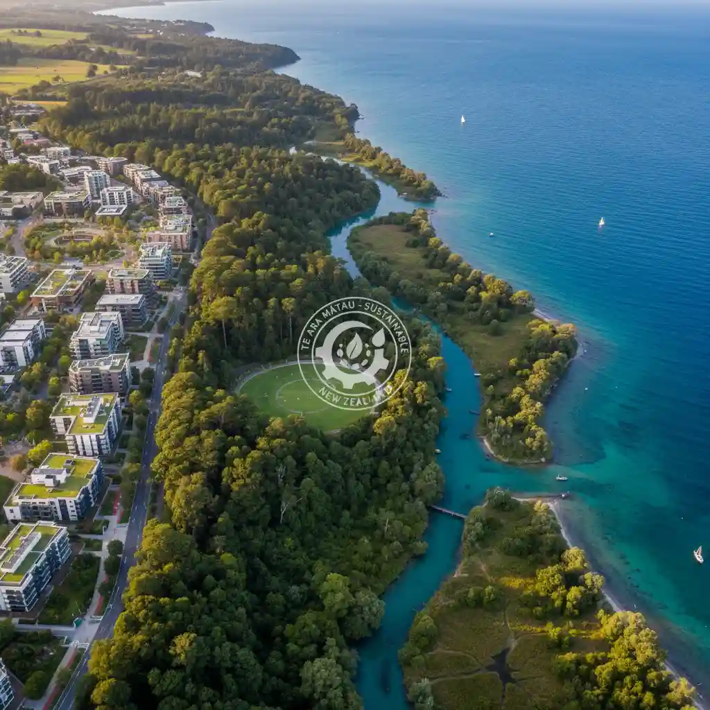 Sustainable New Zealand lifestyle and environmental progress