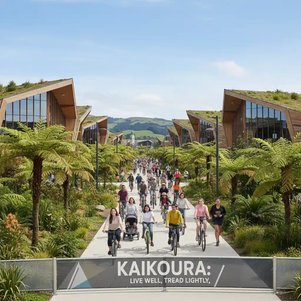 People cycling and walking for air quality benefits