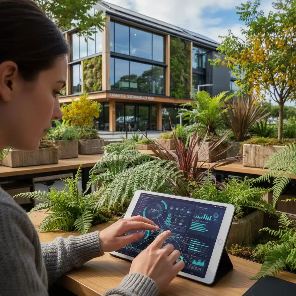 Evaluating sustainability data for improving current operations in New Zealand