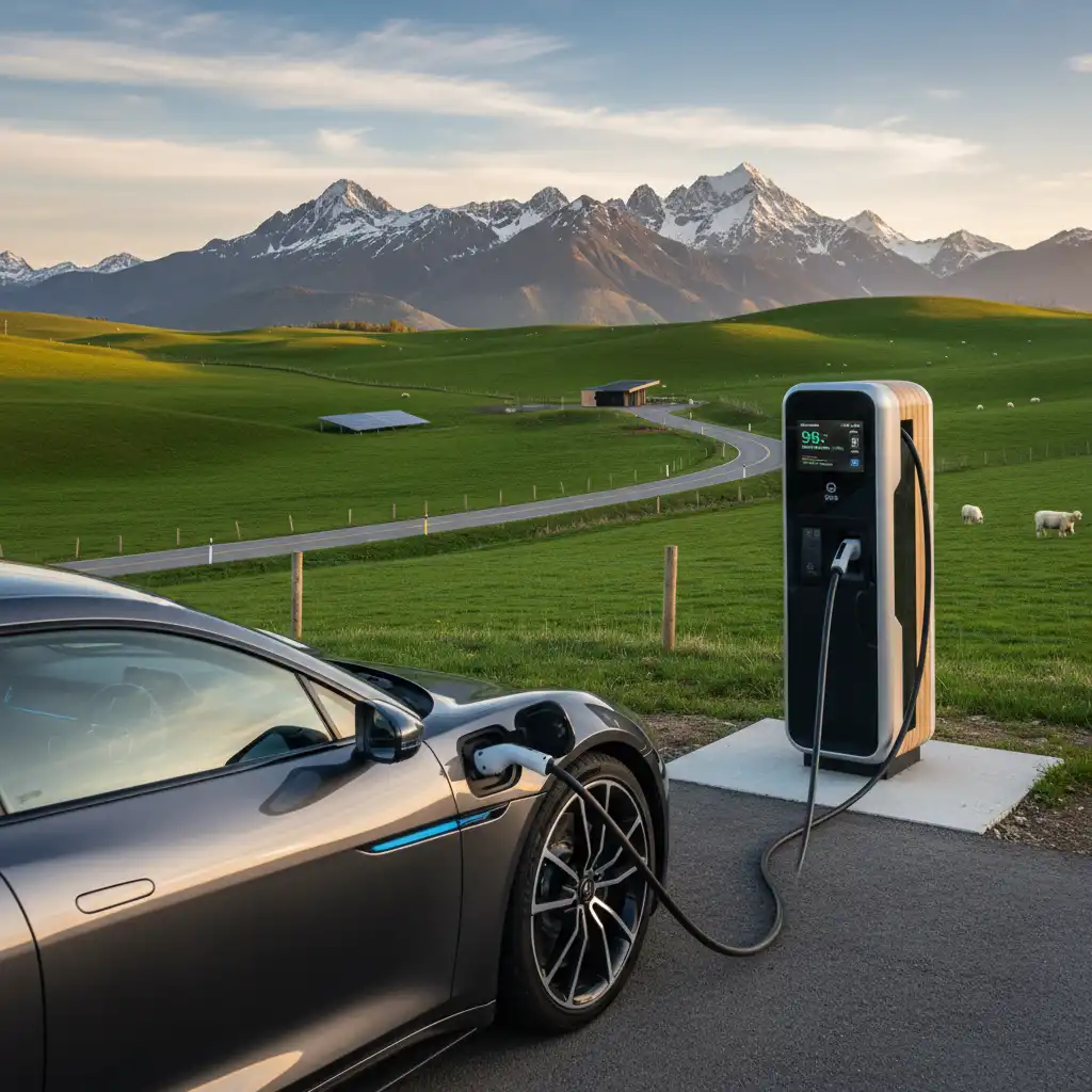 Electric vehicle charging infrastructure and advanced battery technology