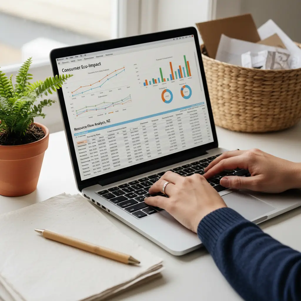 Collecting and analysing sustainability data on a laptop